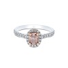 18ct 2 Colour Gold 1.65ct Diamond Solitaire Ring