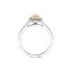 18ct 2 Colour Gold 1.45ct Diamond Solitaire Ring