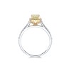 18ct 2 Colour Gold 1.20ct Diamond Solitaire Ring