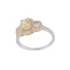 18ct 2 Colour Gold 1.20ct Diamond Solitaire Ring