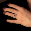 18ct 2 Colour Gold Brilliant Cut 1.20ct Diamond Double Halo Ring
