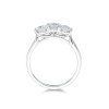 Platinum 1.00ct Diamond 3 Stone Ring