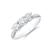 Platinum 1.00ct Diamond 3 Stone Ring