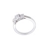 9ct White Gold 0.33ct Diamond 3 Stone Ring