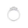 9ct White Gold 0.33ct Diamond 3 Stone Ring