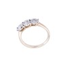 9ct Yellow Gold 0.30ct Round Brilliant Diamond 3 Stone Ring