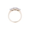 9ct Yellow Gold 0.30ct Round Brilliant Diamond 3 Stone Ring
