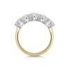 18ct Yellow Gold 1.55ct Round Brilliant 5 Stone Diamond Ring