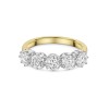 18ct Yellow Gold 1.55ct Round Brilliant 5 Stone Diamond Ring