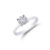 18ct White Gold 0.25ct Diamond Cluster Ring