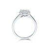 18ct White Gold Marquise And Princess Cut 0.90ct Diamond Cluster Ring
