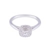 Platinum 0.50ct Diamond Cluster Ring