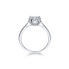 9ct White Gold Brilliant Cut 0.50ct Diamond Cluster Ring