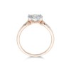 18ct Rose Gold Brilliant Cut 0.75ct Diamond Cluster Ring