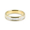 18ct Yellow Gold Approx 0.50ct Baguette Cut Diamond Eternity Ring