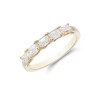 18ct Yellow Gold Emerald Cut 0.90ct Diamond Eternity Ring