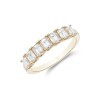 18ct Yellow Gold Emerald Cut 1.40ct Diamond Eternity Ring