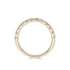 18ct Yellow Gold 0.75ct Diamond Claw Eternity Ring