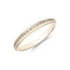 18ct Yellow Gold 0.25ct Diamond Channel Eternity Ring