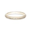 18ct Yellow Gold 0.25ct Diamond Channel Eternity Ring