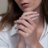 18ct Yellow Gold Baguette & Brilliant Cut 0.33ct Diamond Channel Eternity Ring