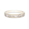 18ct Yellow Gold 0.46ct Channel Set Baguette Eternity Diamond Ring