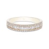 18ct Yellow Gold 0.44ct Round Brilliant Diamond Eternity Ring 