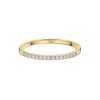 18ct Yellow Gold Round Brilliant 0.09ct Diamond Eternity Ring