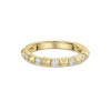 18ct Yellow Gold Round Brilliant 0.25ct Diamond Eternity Ring