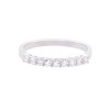 18ct White Gold 0.27ct Round Brilliant Diamond Eternity Ring
