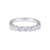 18ct White Gold 0.98ct Round Brilliant Diamond Eternity Ring