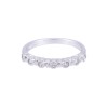 18ct White Gold 0.18ct Round Brilliant Diamond Eternity Ring