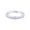 18ct White Gold 0.50ct Round Brilliant Diamond Eternity Ring