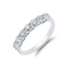 18ct White Gold Brilliant Cut 7 Stone 0.75ct Diamond Eternity Ring