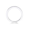 18ct White Gold 0.30ct Channel Set Baguette Eternity Diamond Ring