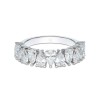 18ct White Gold Pear Cut Diamond 2.03ct Eternity Ring