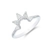 18ct White Gold Pear Cut 0.67ct Diamond Ring