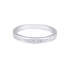 Platinum Approx 0.33ct Princess Cut Diamond Eternity Ring