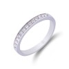 Platinum Brilliant Cut 0.20ct Diamond Eternity Ring