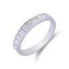 Platinum Brilliant Cut 0.50ct Diamond Eternity Ring