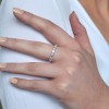 Platinum Brilliant Cut 1.00ct Diamond Eternity Ring
