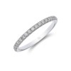 Platinum Brilliant Cut 0.20ct Diamond Eternity Ring