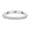 Platinum Princess Cut 0.33ct Diamond Eternity Ring