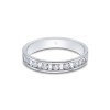 Platinum Baguette and Brilliant Cut 0.50ct Diamond Eternity Ring