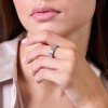 Platinum 0.40ct Double Row Channel Set Diamond Wedding Band