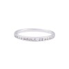 9ct White Gold Brilliant Cut 0.17ct Diamond Eternity Ring