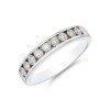 9ct White Gold Brilliant Cut 0.15ct Diamond Eternity Ring