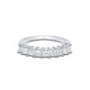 9ct White Gold Princess Cut 1.00ct Diamond Eternity Ring