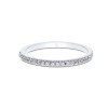9ct White Gold Brilliant Cut 0.15ct Diamond Eternity Ring