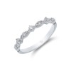 9ct White Gold Brilliant Cut 0.25ct Diamond Eternity Ring